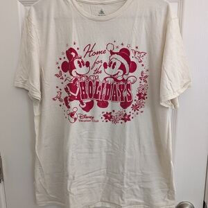 Disney Vacation Club DVC Home For The Holidays Shirt Size L